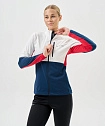 Тренировочная куртка Nordski PRO TOUR White/Deep/Red W