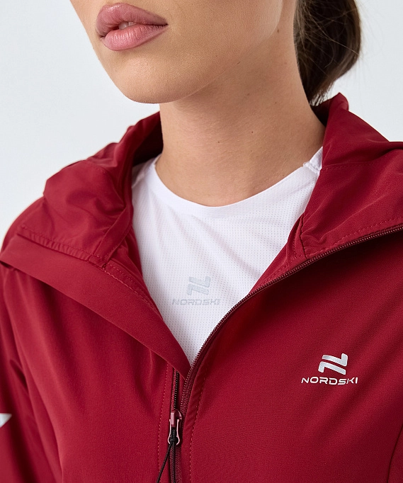 Ветровка Nordski Pro Energy 2.0 Ruby W