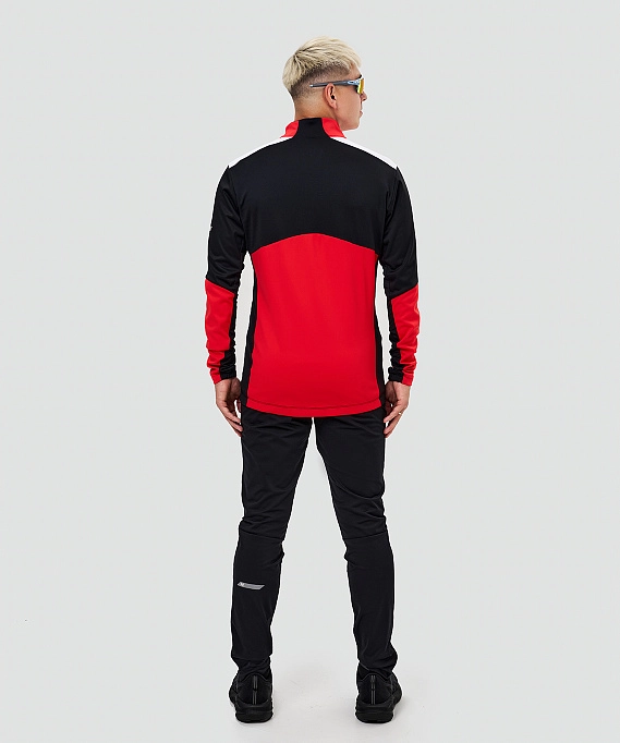 Тренировочная куртка Nordski Pro 2.0 White/Black/Red
