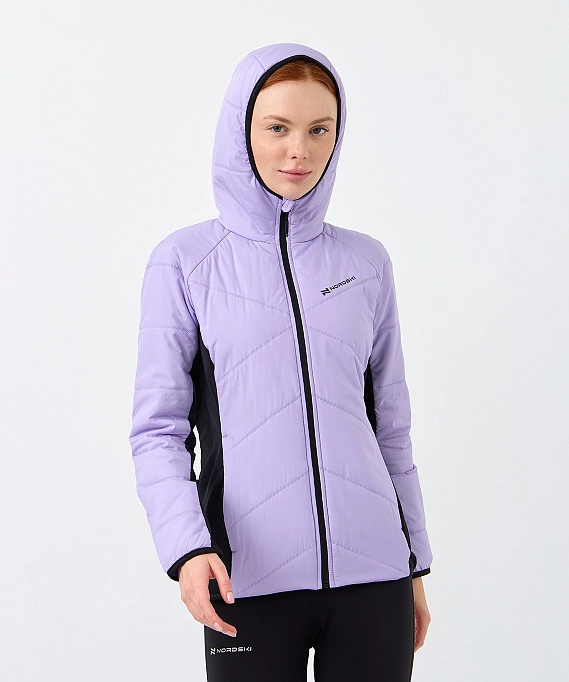 Куртка Nordski Hybrid Warm 2.0 Lavender/Black W