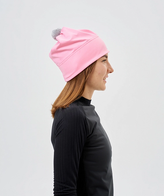 Тренировочная шапка Nordski Train Candy Pink