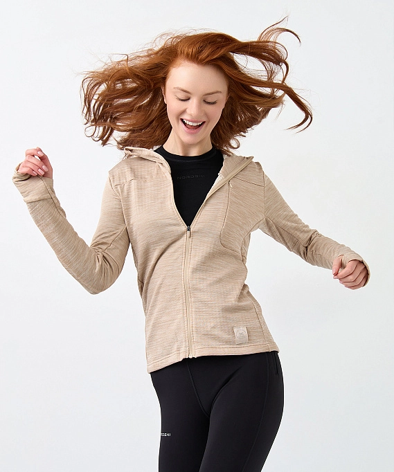Толстовка Nordski Impulse Beige W