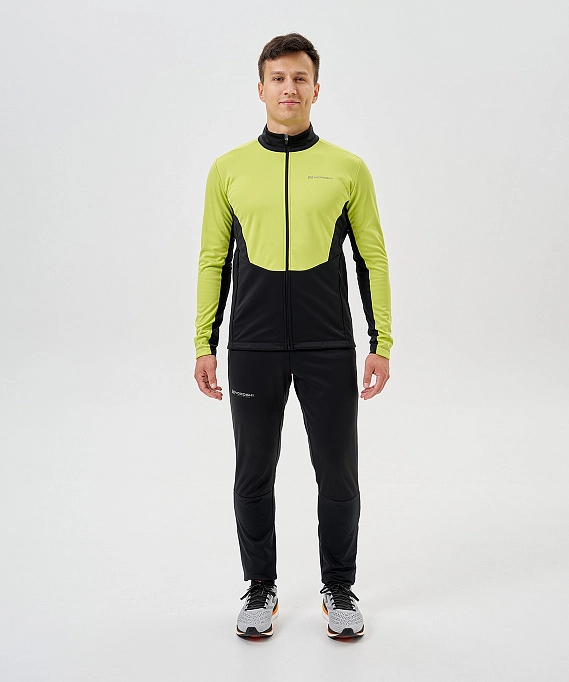 Тренировочная куртка Nordski Advance Lime/Black