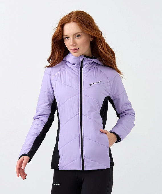 Куртка Nordski Hybrid Warm 2.0 Lavender/Black W