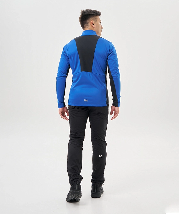 Тренировочная куртка Nordski Advance White/True Blue/Black