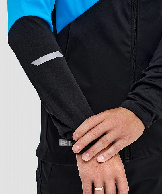 Тренировочная куртка Nordski Pro 2.0 Light Blue/Black