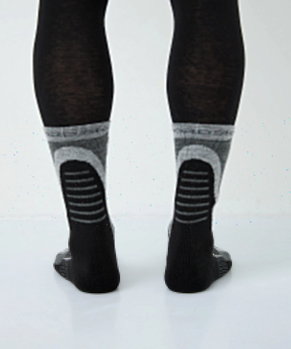 Носки Nordski Wool black/grey