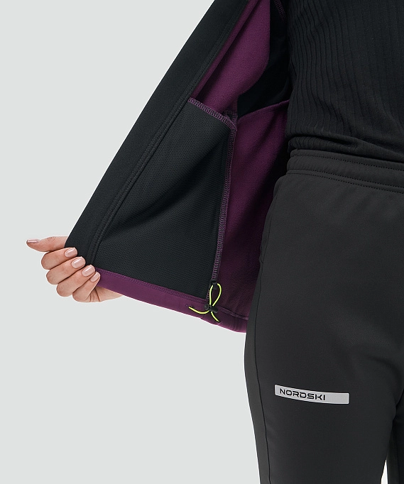 Тренировочная куртка Nordski Core Purple/Black W