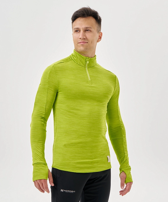 Лонгслив Nordski Impulse Lime