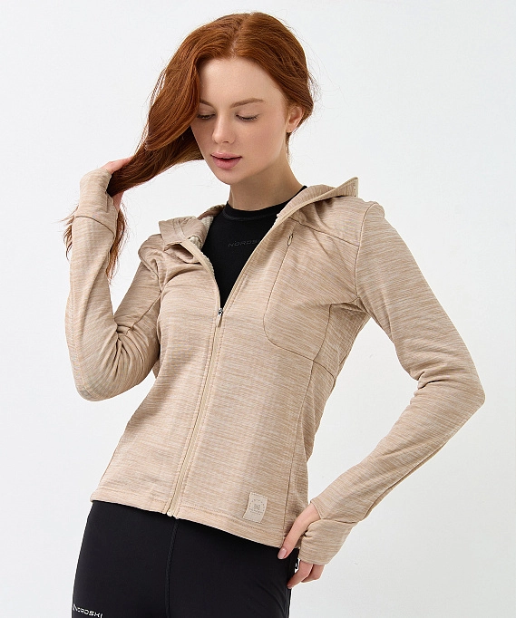 Толстовка Nordski Impulse Beige W