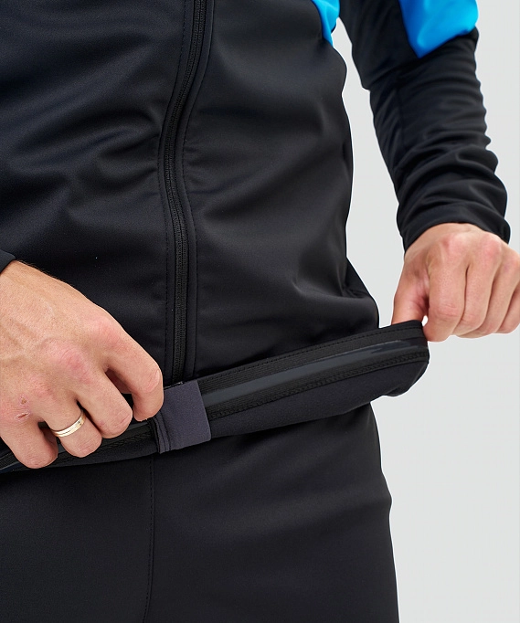 Тренировочная куртка Nordski Pro 2.0 Light Blue/Black