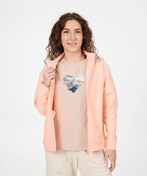 Толстовка Nordski Gymtech Peach W