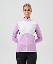 Тренировочная куртка Nordski Advance White/Orchid/Black W
