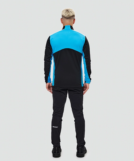 Тренировочная куртка Nordski Pro 2.0 White/Black/Light Blue