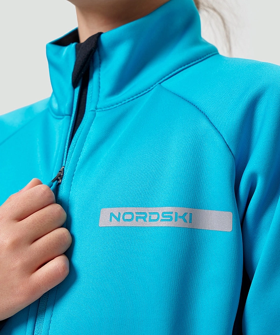 Тренировочная куртка Nordski Jr. Core Breeze/Black