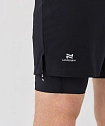 Шорты с лосинами Nordski Stayer Black