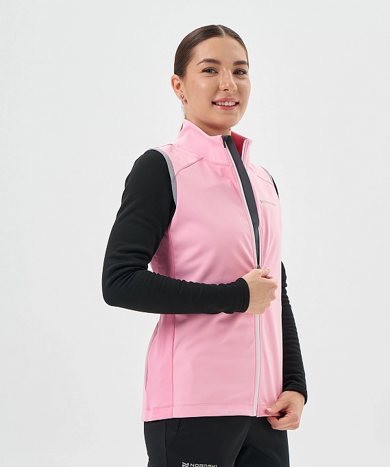 Жилет тренировочный Nordski Pro 2.0 Candy Pink W
