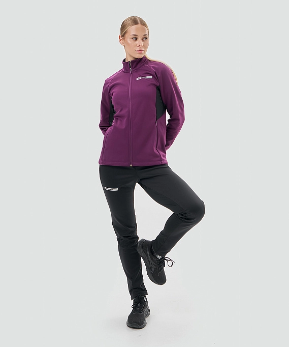 Тренировочная куртка Nordski Core Purple/Black W