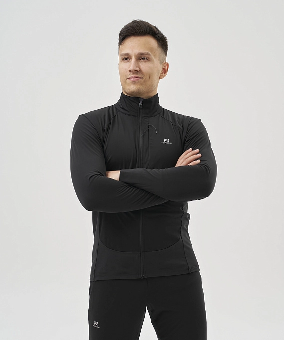 Тренировочная куртка Nordski Race Black