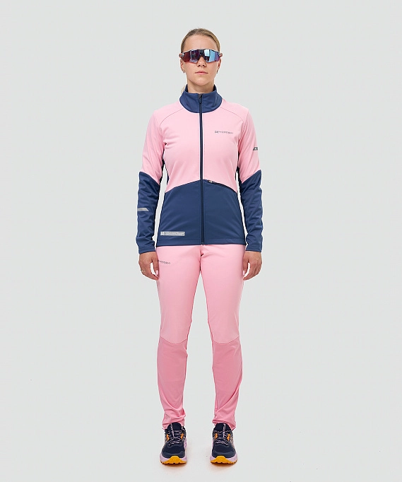 Тренировочная куртка Nordski Pro 2.0 Candy Pink/Blue W
