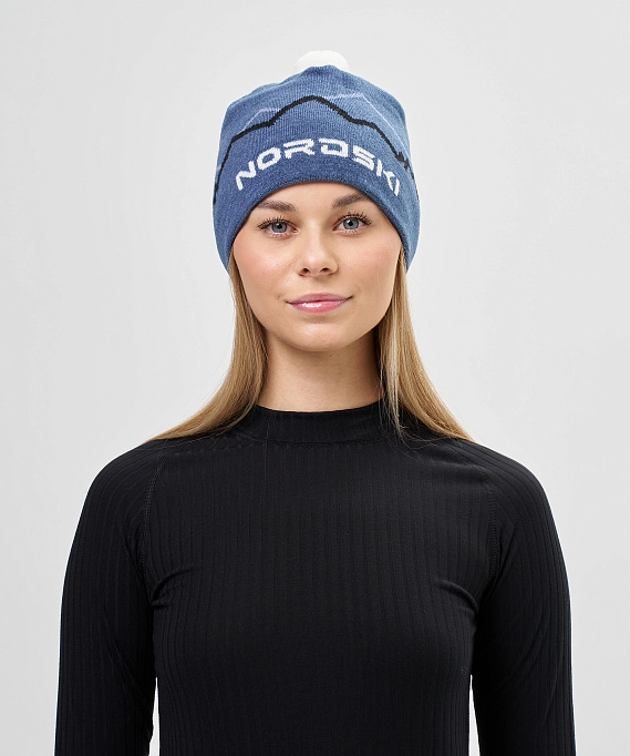 Шапка Nordski Track Dark Blue