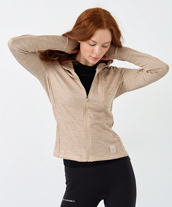 Толстовка Nordski Impulse Beige W