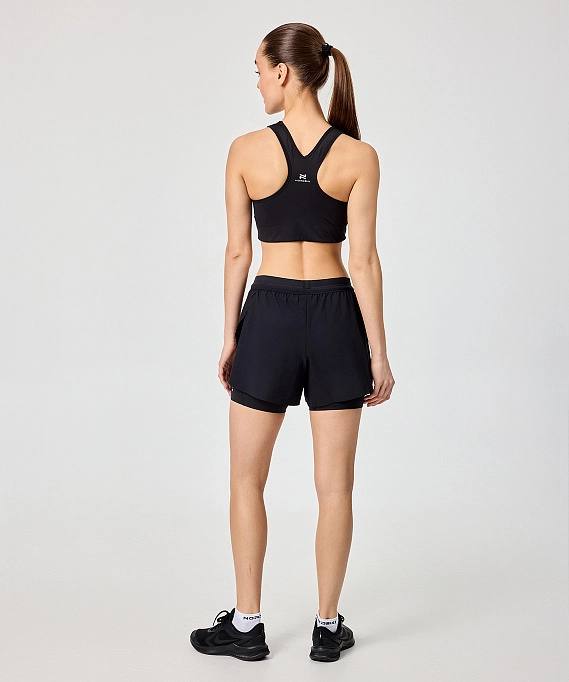 Шорты с лосинами Nordski Stayer Black W