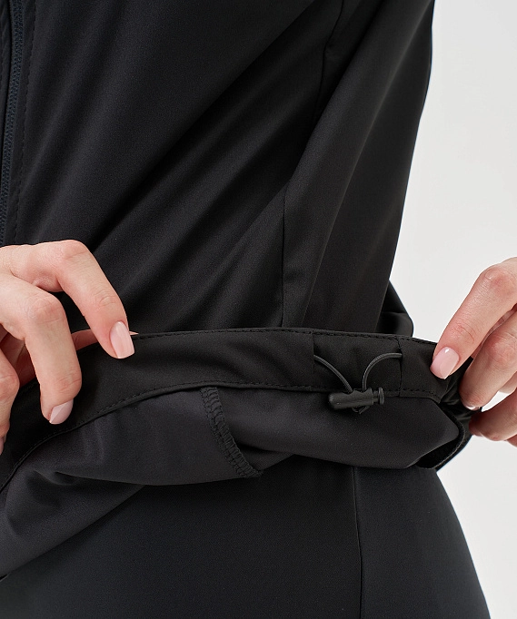 Тренировочная куртка Nordski PRO TOUR HOOD Black W