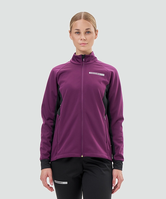 Тренировочная куртка Nordski Core Purple/Black W