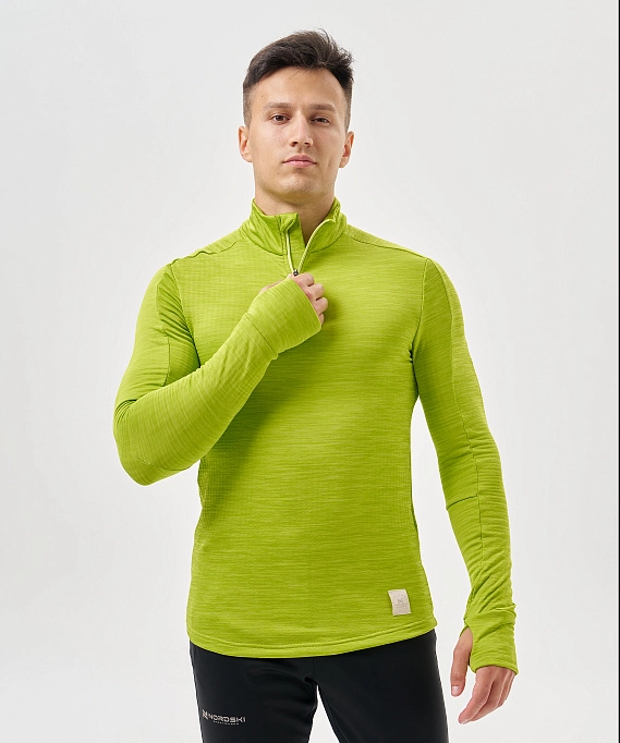 Лонгслив Nordski Impulse Lime