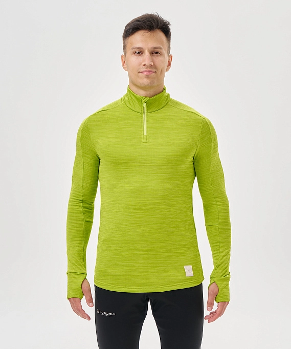 Лонгслив Nordski Impulse Lime