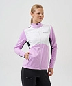 Тренировочная куртка Nordski Advance White/Orchid/Black W