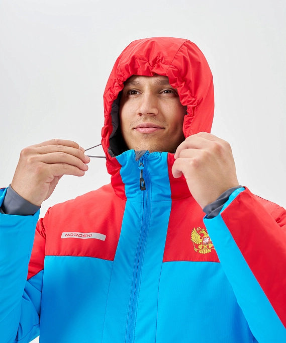 Утепленная куртка Nordski Winter Red/Blue