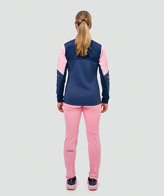 Тренировочная куртка Nordski Pro 2.0 Candy Pink/Blue W