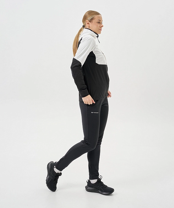 Тренировочная куртка Nordski PRO TOUR HOOD White/Black W