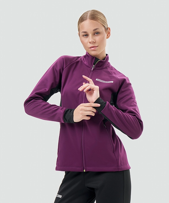 Тренировочная куртка Nordski Core Purple/Black W