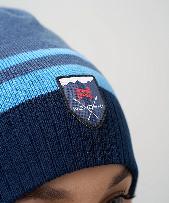 Шапка Nordski Move Dark Blue/Jeans
