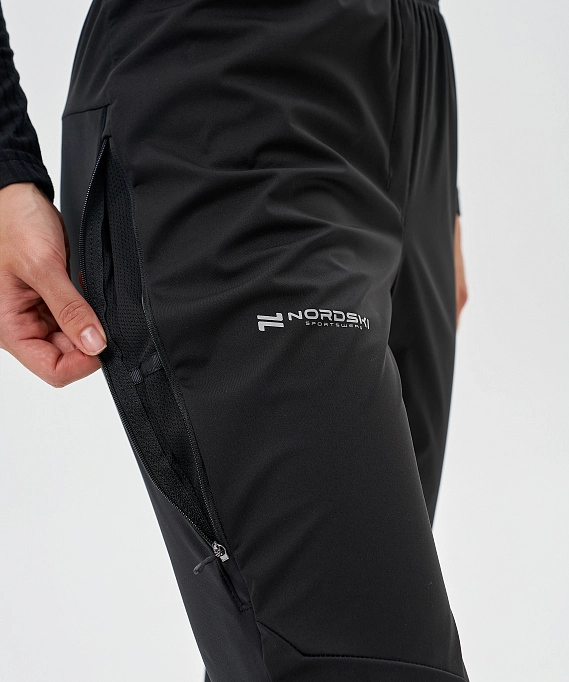 Тренировочные брюки Nordski PRO TOUR Black W
