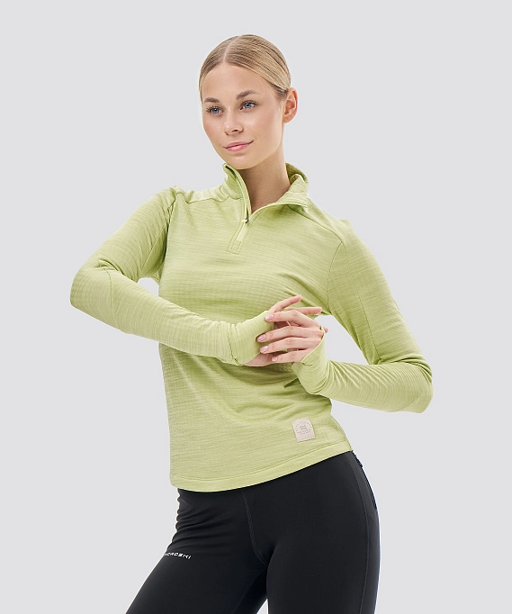 Лонгслив Nordski Impulse Cool Matcha W