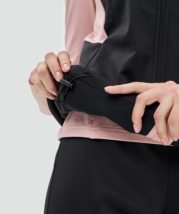 Жилет тренировочный Nordski Core Black/Soft Pink W