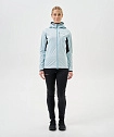 Тренировочная куртка Nordski PRO TOUR HOOD Aqua/Black W