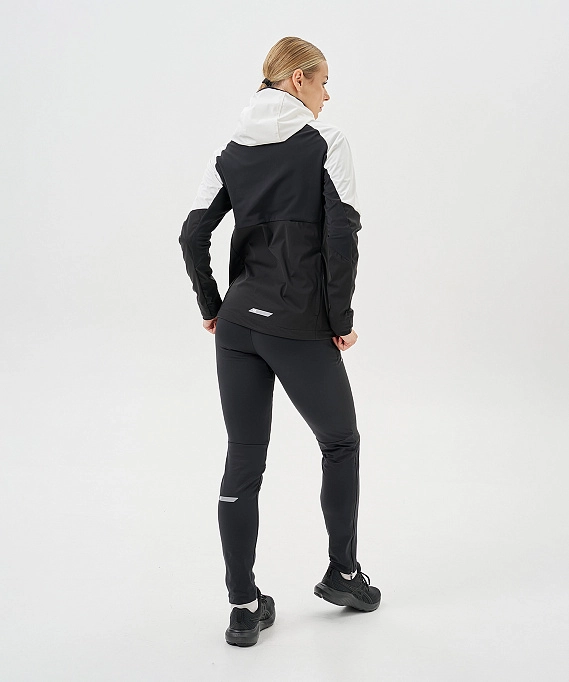 Тренировочная куртка Nordski PRO TOUR HOOD White/Black W