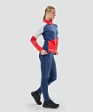 Тренировочная куртка Nordski Pro 2.0 White/Red/Blue W