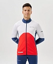 Тренировочная куртка Nordski Pro 2.0 White/Red/Blue