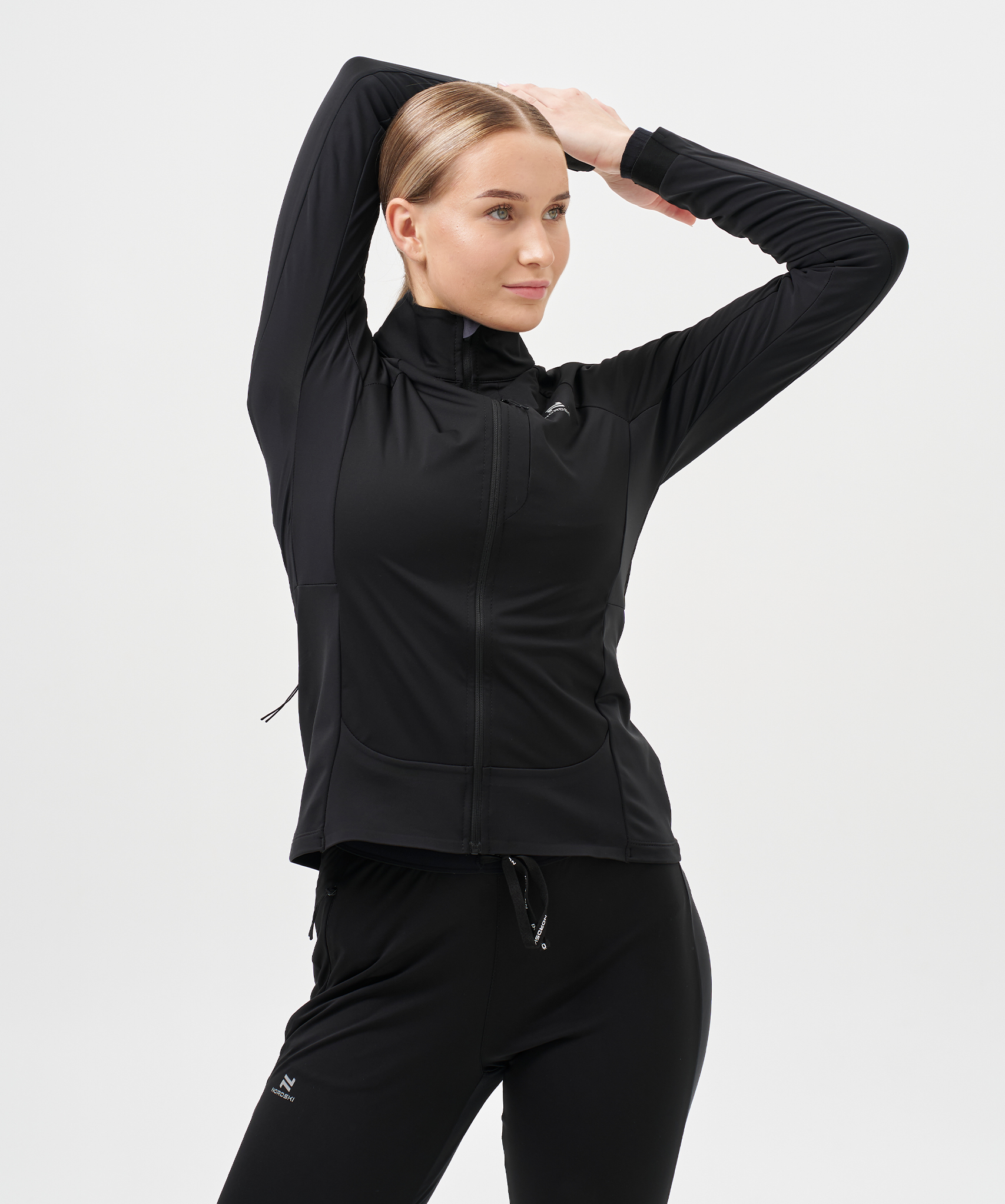 Тренировочная куртка Nordski Race Black W