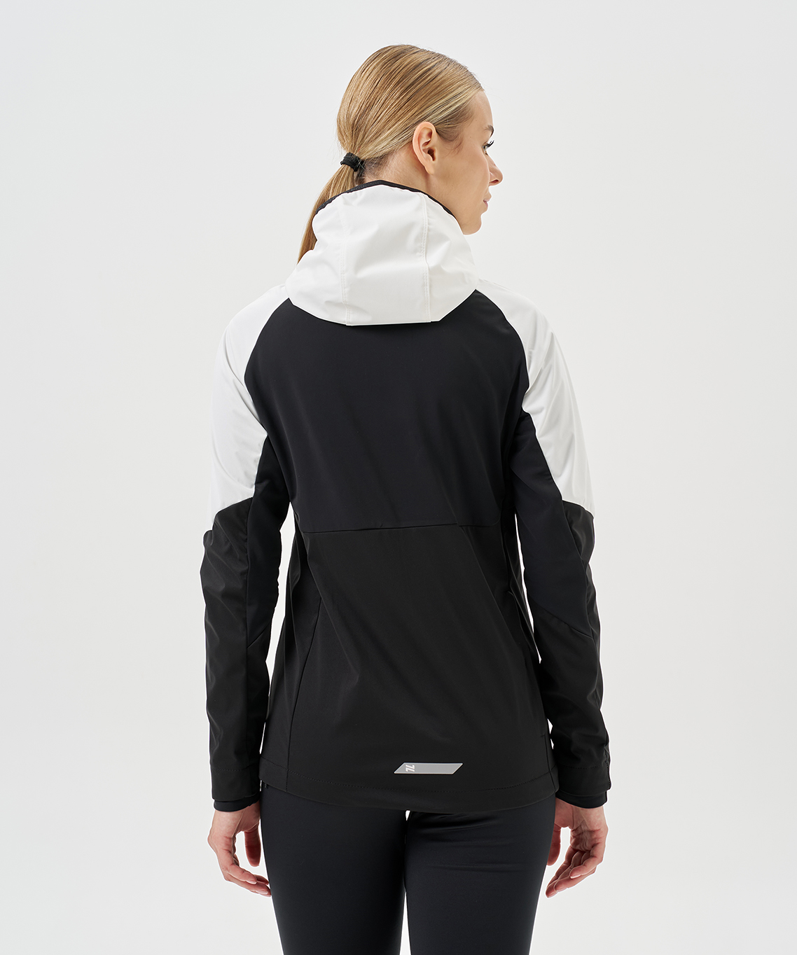 Тренировочная куртка Nordski PRO TOUR HOOD White/Black W