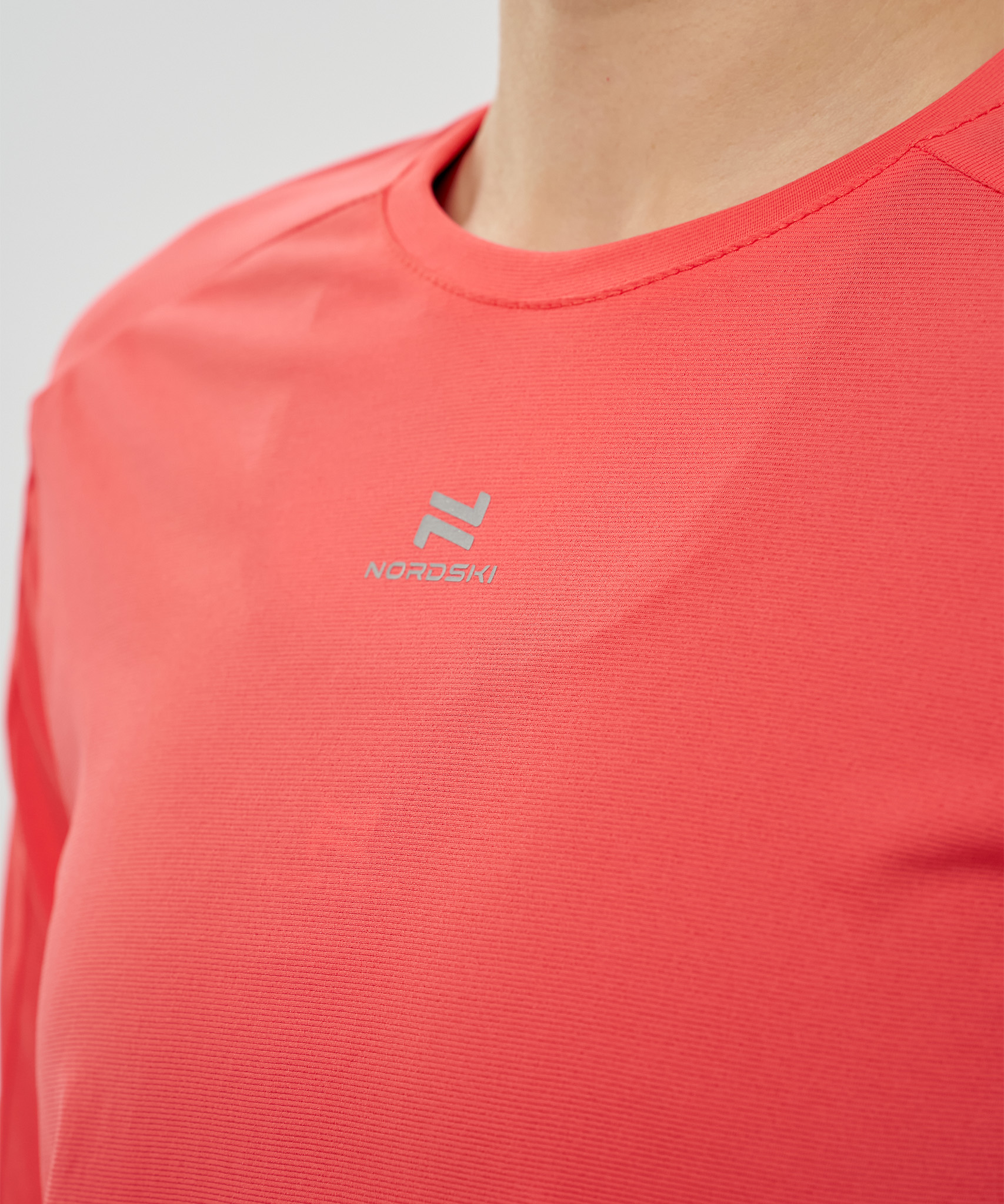 Футболка Nordski Upcast Grapefruit W с длинным рукавом
