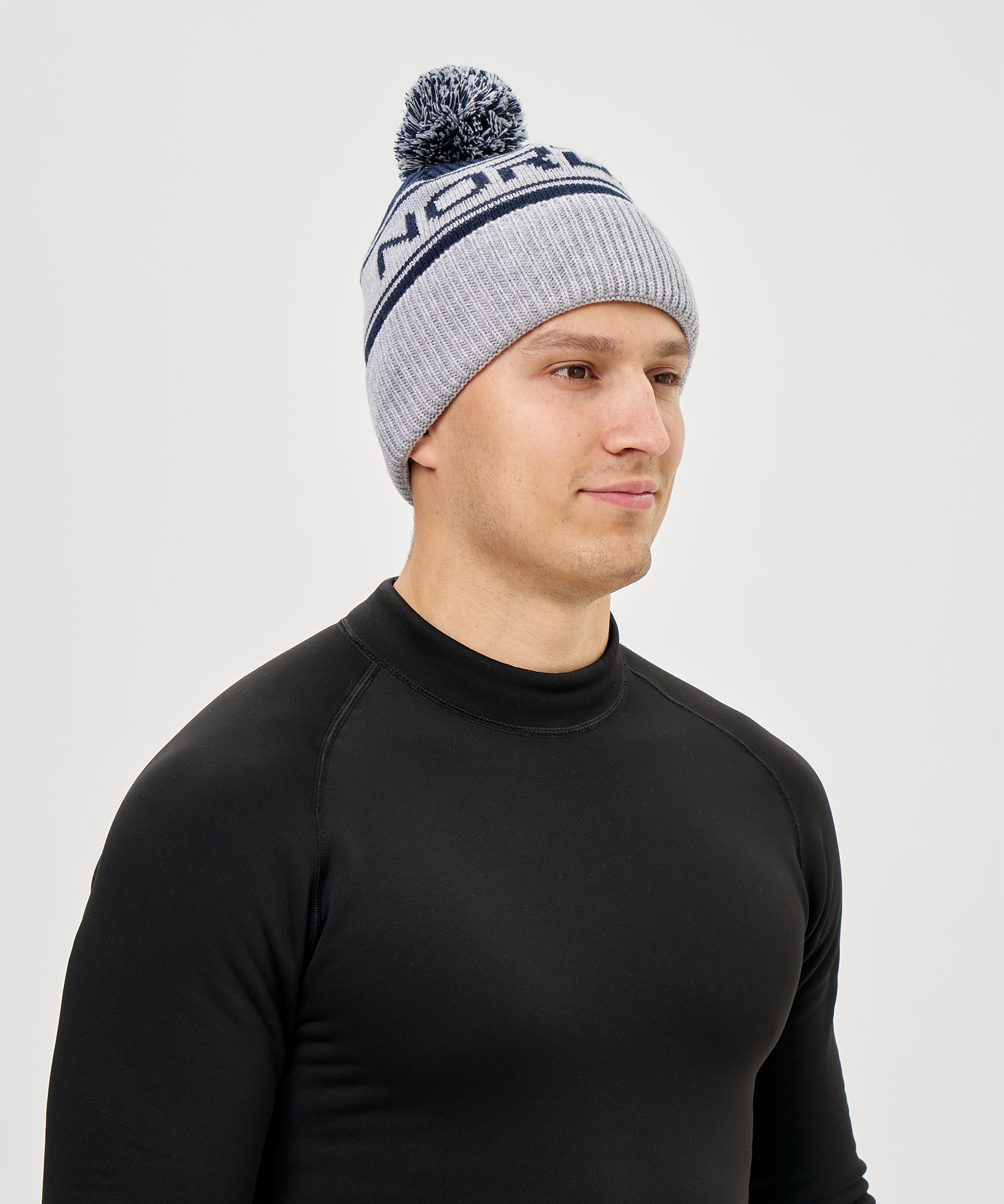 Шапка Nordski Blizzard Dark Blue/Grey